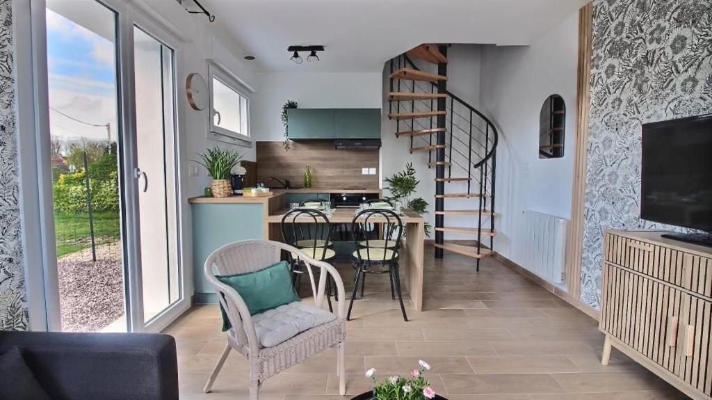 Joli Appartement En Duplex Neuf A Saint-Josse Ngoại thất bức ảnh